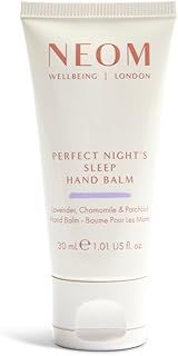 NEOM – Perfect Night's Sleep Hand Balm, 30ml | Lavender & Jasmine | Moisturising & Nourishing | Shea Butter |100% Natural Fragrance