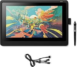 Wacom Cintiq 16 – Drawing Tablet with Screen, Stylus Pen Battery-free & Pressure-sensitive, Compatible with Windows & Mac, Full HD Resolution, Perfect Tablet for Drawing, Graphics or Remote Working