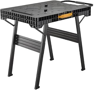STANLEY FATMAX Express Folding Workbench - Portable Work Surface with 450kg Large Load Capacity, Clamp Compatable, FMST1-75672