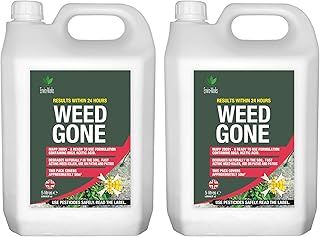 Enviro Works Weed Gone 2 x 5L Fast Acting Weedkiller (Ready to use) See results within 24 hours