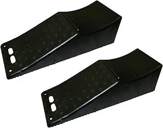 KATSU Caravan Leveling Ramps, 2PCs Heavy Duty Plastic Garage Car Ramps for Lifting Automotive Vehicles Workshop Car Service and Repair 161919