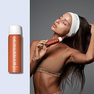 Face Foundation - Light | Advanced spray on foundation - Evens out skin tone, Covers imperfections, Anti-aging | Made in Italy