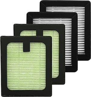Dryer Advanced HEPA Filter Compatible with Baby Brezza Baby Bottle Dryer Advanced and Baby Brezza Baby Bottle Washer, 4 Pack