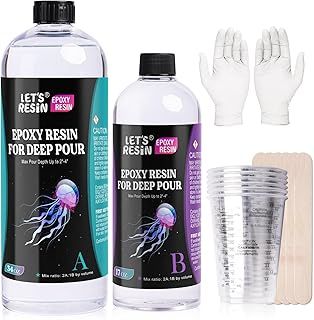 LET'S RESIN EPOXY RESIN Deep Pour Epoxy Resin