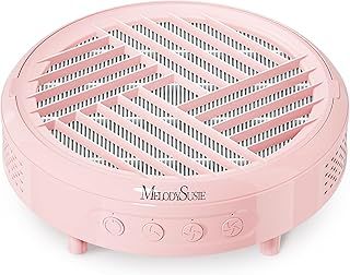 MelodySusie Nail Dust Collector,Compact Vacuum Fan Dust Collector for Beginner with Reusable Filter,HPro Powerful Dust Suction Machine Manicure Pedicure Tool for Acrylic Nail Polishing,Salon & Home