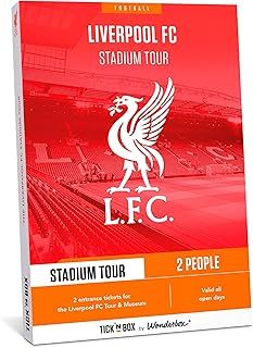 Tick&Box - Gift Box - Stadium Tour for 2 - Visit The Home of Football - Experience Gift for Football Fans - Valid for 2 Years