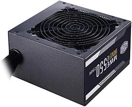 Cooler Master MWE 550 Bronze 230V V2 - UK Power Supply Unit, 80 PLUS Bronze, Temperature-Responsive HDB Fan, DC-to-DC + LLC Circuit with Single +12V Rail - 5 Year Warranty