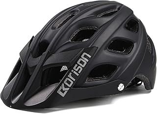 Ckorison Mountain Bike Helmet for Adults Men/Women - Lightweight MTB & Road Cycling Helmet with Adjustable Visor, High Impact Resistance EPS Foam & 21 Vents Breathable Safety Certified EN1078