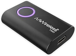 AAWireless TWO - Android Auto Wireless Adapter - Convert Factory Wired Android Auto to Wireless -Multifunctional Button - Easy Plug and Play Setup - Seamlessly Connect Via Bluetooth - Made in Europe