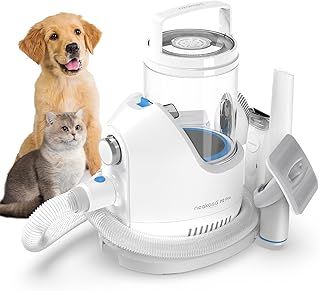 Neakasa P2 Pro Dog Cat Grooming Brush, 15000 Pa Vacuum Suction, 2L Large Capacity, Dog Grooming Clippers Professional, Dog Grooming Kit for Thick Short Long Hair, Silent