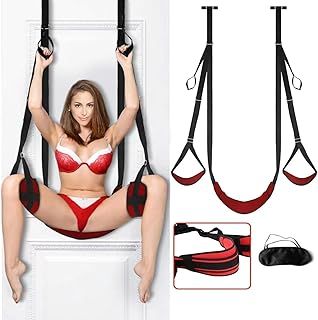 Sexy Door Swing Soft Over The Door Sex Swing, Sex Furniture for Bedroom Bondage Restraints BDSM Sex Toys, Sex Swing Adult Sweater Sex Frequent Flyer, Naughty Couples Sex Swing Posture Yoga