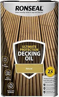 RONSEAL Ultimate Protection Decking Oil Natural 5L