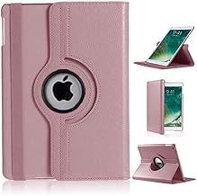 iPad 2/3/4 Case, Auto Sleep/Wake-Corner Protection-360 Rotating Leather Wallet Multi Angle Viewing Stand Slim Fit Smart Folio -2nd/3rd/4th Generation iPad Case-iPad 2/3/4 Cover