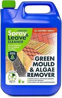 5 Litre Concentrate Spray & Leave Cleaner - Patio Fencing Decking - Green Mould & Algae Killer