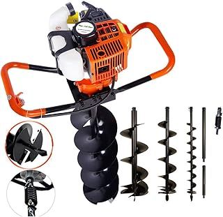 82cc Post Hole Digger Auger Petrol Drill Bit Fence Earth Borer 100 150 200 ultrasharp Blades