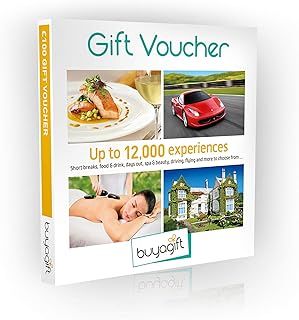 Buyagift £100 Experience Voucher – Getaways, Spa Retreats & Gourmet Meals