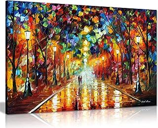 Farewell to Anger by Leonid Afremov Canvas Wall Art Picture Print for Home Decor (36x24)