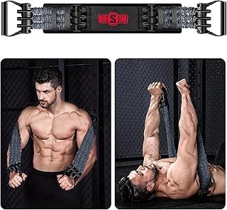 INNSTAR Adjustable Bench Press, Push Up Resistance Bands, Chest Building Workout Equipment, Arm Expander Resistance Training for Home Training, Gym, Fitness, Travel Training