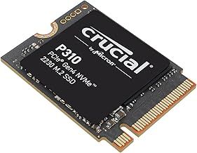 Crucial P310 SSD 1TB M.2 2230 NVMe PCIe Gen4 Internal SSD, Up to 7,100 MB/s, Compatible with Steam Deck, ASUS ROG Ally, MSI Claw & Microsoft Surface, Solid State Drive - CT1000P310SSD2