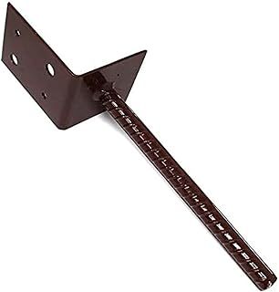 BPC Fixings Heavy Duty Post Support, 75 mm Length x 75 mm Width x 220 mm Height, Brown
