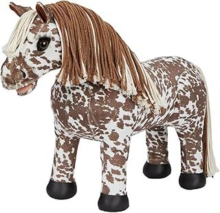 LeMieux Toy Pony Montana For Kids - Appaloosa - Western - Soft Coat - Ages 3+