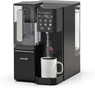 WB99-H Countertop Reverse Osmosis System, Instant Hot Water Dispenser, Alkaline RO Water Filter, NSF/ANSI 58 Certified Elements, Adjustable Temp & Volume, TDS & Filter Life Monitoring