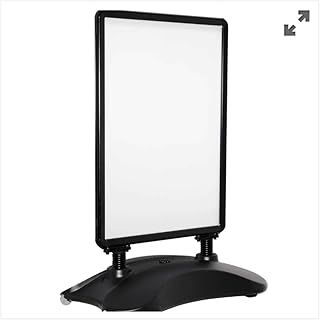 A1 Black Waterbase Pavement Forecourt Sign