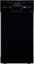CFSD4510WH 45cm Wide Freestanding Slimline Undercounter Dishwasher, 6 Programme Settings with Eco Mode, 10 Place Settings - in White