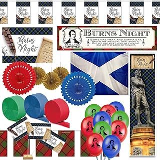 Burns Night Decorations Pack Value