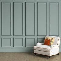 Ready to Assemble Wall molding kit Pieces, All Edges precut, Factory Primed Wall molding Pieces to Make 1 Upper 1 Bottom Frames P-18, ST-PAKET-18