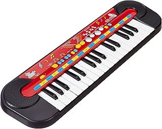 Simba Smoby 'My Music World' Electronic 32 Key Keyboard for Kids | Kids Keyboard Programmed with Demo Songs, Rhythms & Instrument Sounds | Record & Play Functions