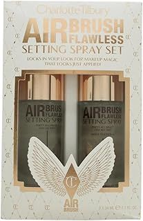 Charlotte Tilbury Airbrush Flawless Setting Spray Set 2 x 34ml