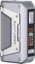 Geekvape Aegis Legend 2 Mod | Battery Not Included | 200W Mod | Equipped with 1.08-inch TFT color full screen | 2ml Cartridge No Nicotine (Ra-in-bow Purple)
