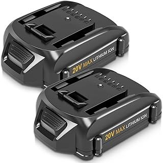 2 Pack 3.0Ah WA3525 Replacement for Worx 20V Battery Compatible with Worx 20 Volt Battery Lithium WA3525 WA3520, WG151s, WG155s, WG251s, WG255s, WG540s, WG545s, WG890, WG891 Cordless Power Tools