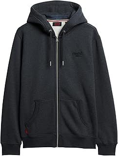 Superdry Men's Essential Logo Zip Hoodie Sweatshirt