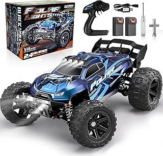 JOYTREKY RC Cars for Adults, Remote Control Car 1:14 Scale 45KM/H 4WD Monster Truck 2.4GHz - Gift for Boys With 2 Batteries