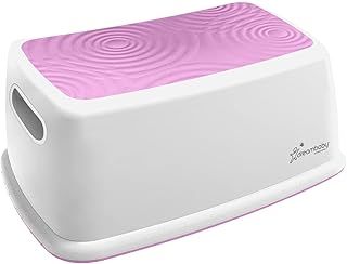 Dreambaby Toddler Step Stool, Plastic or Rubber, Pink, 26 x 38 x 16.5cm