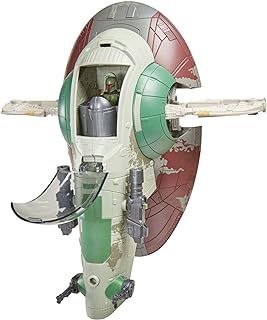 Star Wars Mission Fleet Starship Skirmish, Boba Fett and Starship Toy for Kids, 2.5-Inch-Scale Figure and Vehicle