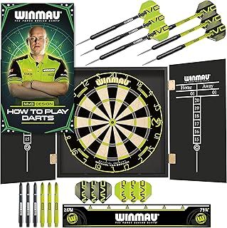 WINMAU Michael van Gerwen MvG Sets available with Dartboards, Cabinets, Surrounds, Darts and Accessories