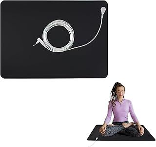 40 X 60 cm Grounding Mat, Anti Static Earthing Mat for Improving Sleep Balance Anxiety Relief