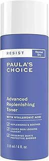 Paula’s Choice Resist Anti Aging Replenishing Face Toner - Improves Uneven Skin Tone & Wrinkles - Hydrating & Soothing - with Hyaluronic Acid - Normal to Dry Skin - 118 ml