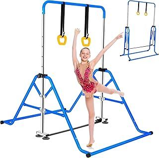 Gymnastics Bar Junior Training Kip Bar Gymnastics Equipment Adjustable Height Folding Horizontal Bar