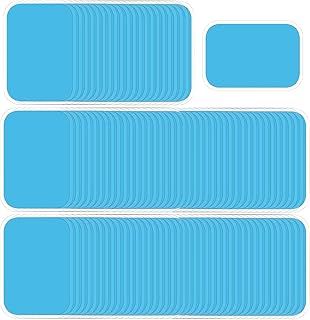 60PCS Abs Trainer Gel Pads, Replacement Gel Sheet Stimulator for Abs Toner Abdominal Workout Toning Belt Muscle Toner Pads