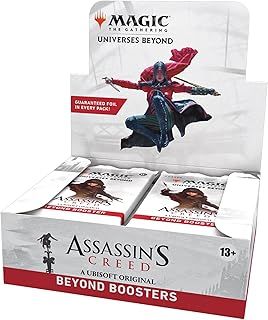 Magic: The Gathering - Assassin’s Creed Beyond Booster Box | 24 Beyond Boosters (7 Cards in Each Pack) | Collectible Trading Card Game for Ages 13+ (English Version)