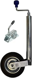 48mm Jockey Wheel and Clamp with Solid Wheel for Trailers and Caravans LMX2401