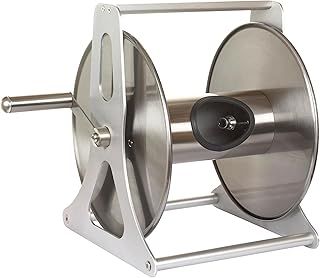 Flopro Professional Metal Hose Reel, Essential Garden Accessory for Neat Hose Storage, Wall-Mounted or Freestanding Garden Hose Reel