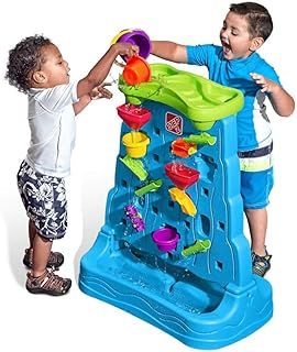 Step2 Waterfall Discovery Water Wall with Maze | Water Table/Water Toys for the Garden | Incl. 13-piece accessory set