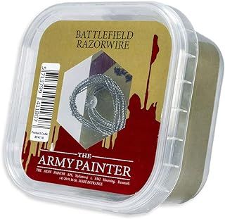 The Army Painter | Basing: Razorwire | Mimics a war-torn backdrop | Foundation | For a realistic look
