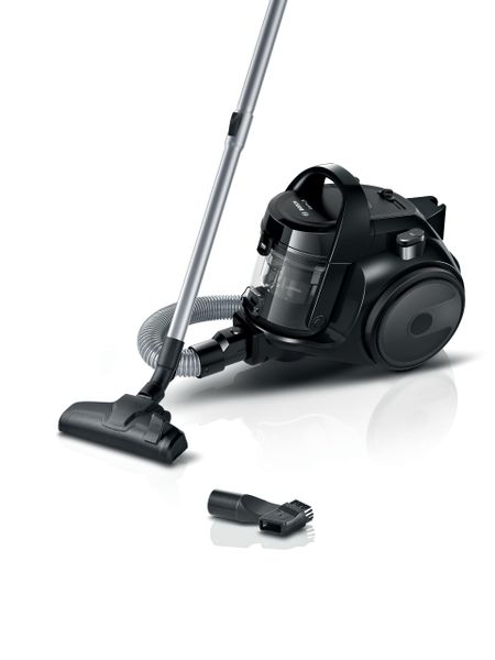 Bosch Series 2 Bagless Cylinder Vacuum Cleaner, BGS05BA2GB, Black