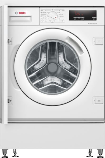 Bosch Series 8 WIW28502GB Built in Washing Machine, 8kg, 1400rpm, White